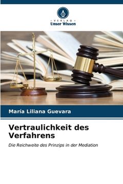 portada Vertraulichkeit des Verfahrens (en Alemán)
