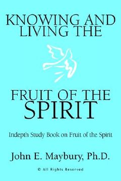 portada knowing and living the fruit of the spirit