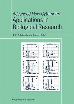 portada advanced flow cytometry: applications in biological research (en Inglés)