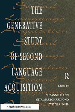 portada The Generative Study of Second Language Acquisition (en Inglés)