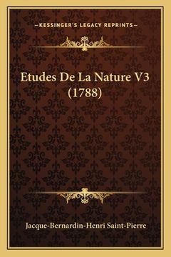 portada Etudes De La Nature V3 (1788) (in French)