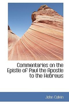 portada commentaries on the epistle of paul the apostle to the hebrews
