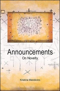 portada Announcements: On Novelty (Intersections: Philosophy and Critical Theory) (en Inglés)