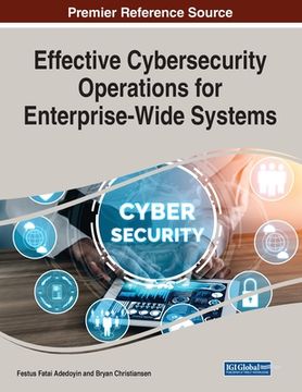 portada Effective Cybersecurity Operations for Enterprise-Wide Systems