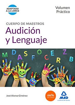 portada Cuerpo de Maestros Audición y Lenguaje. Volumen Práctico (Maestros 2015)