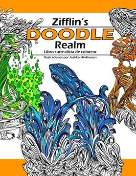 portada Doodle Realm: Libro surrealista de colorear (Spanish Edition)