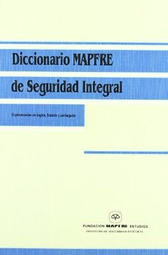 portada Diccionario Mapfre de Seguridad Integral