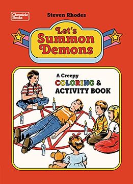 portada Let'S Summon Demons: A Creepy Coloring and Activity Book (in English)