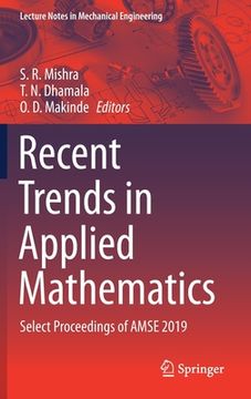 portada Recent Trends in Applied Mathematics: Select Proceedings of Amse 2019 (en Inglés)