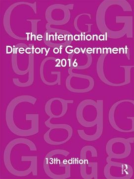 portada The International Directory of Government 2016 (in English)