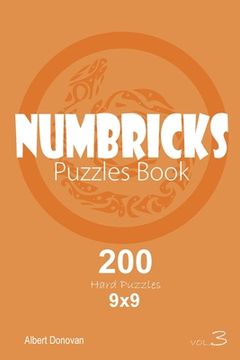 portada Numbricks - 200 Hard Puzzles 9x9 (Volume 3) (en Inglés)
