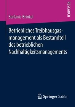 portada Betriebliches Treibhausgasmanagement als Bestandteil des betrieblichen Nachhaltigkeitsmanagements