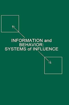 portada information and behavior: systems of influence (en Inglés)