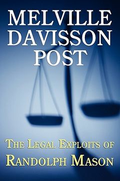 portada the legal exploits of randolph mason (en Inglés)