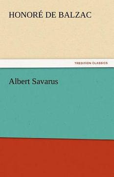 portada albert savarus (en Inglés)