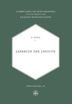 portada Lehrbuch Der Logistik (en Alemán)