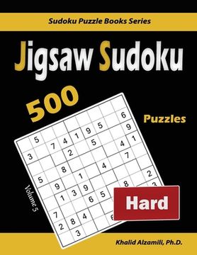 portada Jigsaw Sudoku: 500 Hard Puzzles (en Inglés)