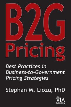 portada B2G Pricing: Best Practices in Business-to-Government Pricing Strategies 