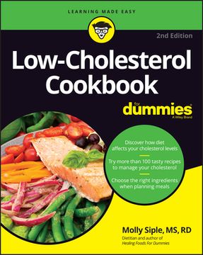 portada Low-Cholesterol Cookbook for Dummies (en Inglés)