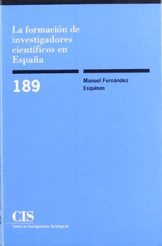 portada La Formación de Investigadores Científicos en España
