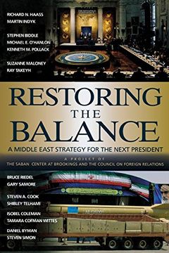 portada Restoring the Balance: A Middle East Strategy for the Next President (en Inglés)