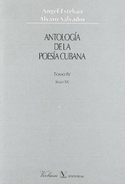 portada Antologia Poesia Cubana T. Iv S. Xx