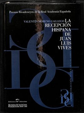 portada Recepcion Hispana de Juan Luis Vives - la