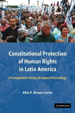 portada Constitutional Protection of Human Rights in Latin America: A Comparative Study of Amparo Proceedings (en Inglés)