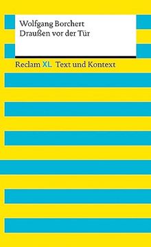 portada Draußen vor der Tür. Textausgabe mit Kommentar und Materialien: Reclam xl? Text und Kontext (en Alemán)