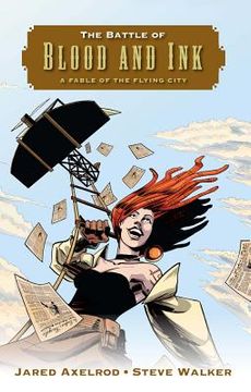portada the battle of blood and ink: a fable of the flying city