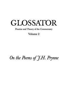 portada glossator: practice and theory of the commentary (en Inglés)