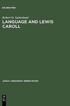 portada Language and Lewis Caroll (Janua Linguarum. Series Maior) (en Inglés)