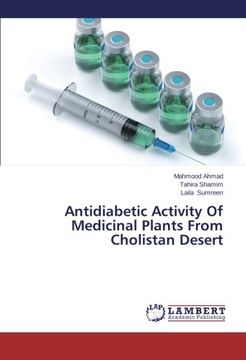 portada Antidiabetic Activity Of Medicinal Plants From Cholistan Desert
