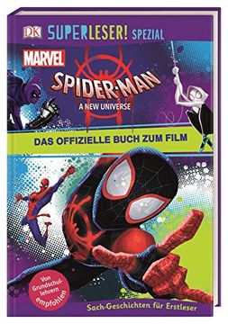 portada Superleser! Spezial Spider-Man a new Universe das Offizielle Buch zum Film: Sach-Geschichten für Erstleser (en Alemán)