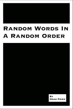 portada Random Words in a Random Order