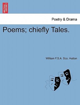 portada poems; chiefly tales. (en Inglés)