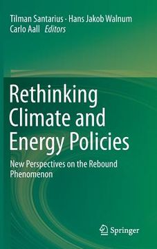 portada Rethinking Climate and Energy Policies: New Perspectives on the Rebound Phenomenon (en Inglés)