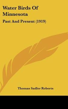 portada water birds of minnesota: past and present (1919) (in English)