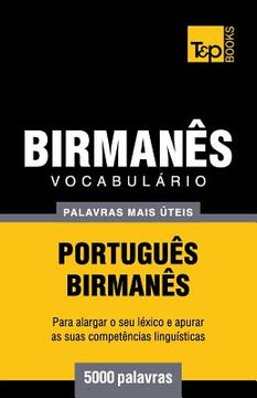 portada Vocabulário Português-Birmanês - 5000 palavras mais úteis (en Portugués)