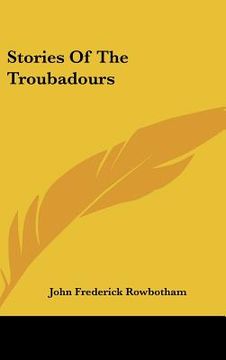 portada stories of the troubadours (en Inglés)