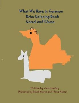 portada Camel and Llama: What We Have in Common Brim Coloring Book (en Inglés)