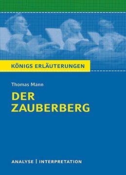 portada Der Zauberberg. Textanalyse und Interpretation -Language: German (en Alemán)