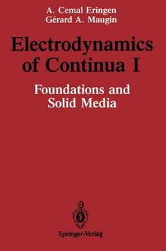 portada Electrodynamics of Continua i: Foundations and Solid Media (en Inglés)