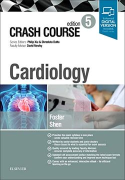 portada Crash Course Cardiology, 5e (en Inglés)
