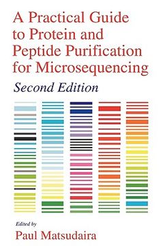 portada a practical guide to protein and peptide purification for microsequencing