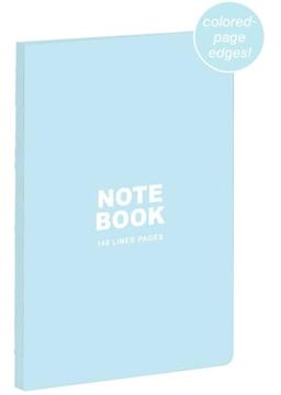 portada Teneues - a5 Notebook: Pastel Blue, 140 Lined Pages, raw Sewn Spine, Lays Flat: Our a5 Size Standard Paperback Notebook (en Inglés)