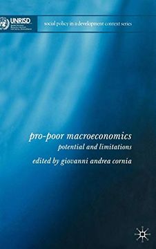 portada Pro-Poor Macroeconomics: Potential and Limitations (Social Policy in a Development Context) (en Inglés)