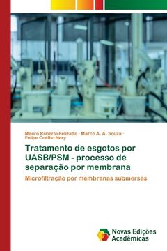 portada Tratamento de esgotos por UASB/PSM - processo de separação por membrana (en Portugués)