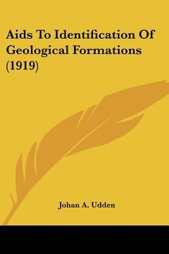 portada aids to identification of geological formations (1919) (en Inglés)