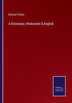 portada A Dictionary, Hindustani & English (en Inglés)